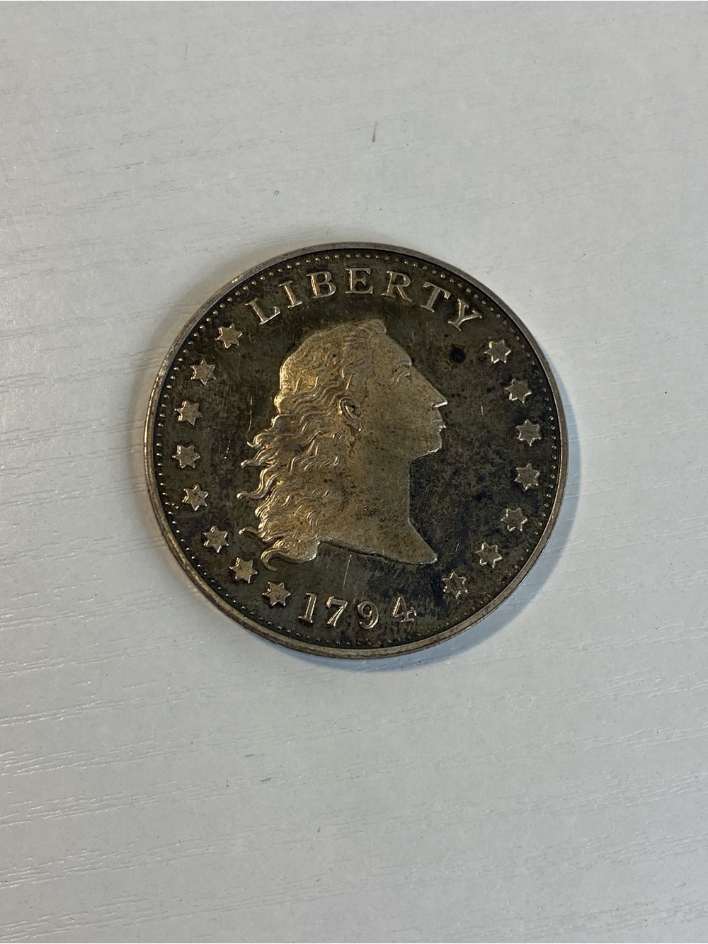 1794 SILVER DOLLAR GLOSSY POSTER PICTURE PHOTO liberty coins currency
